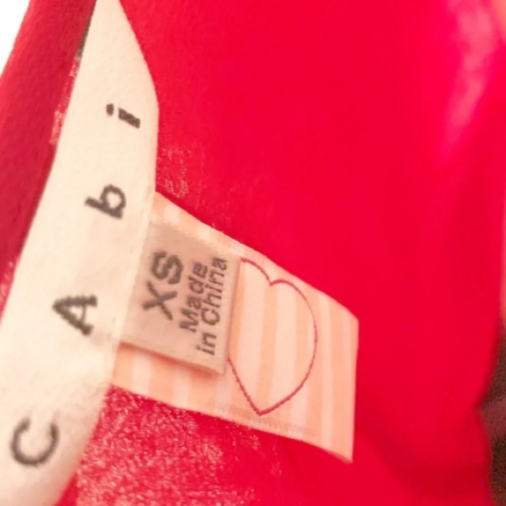CAbi #162 Red Heart of Township Printed Cami XS - Picture 9 of 14